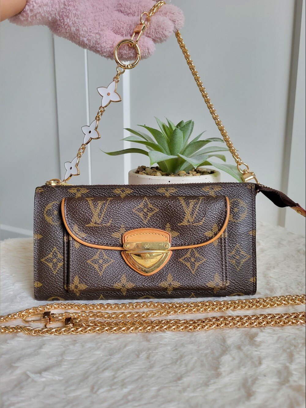 💕Louis Vuitton Wallet Monogram - Shoulder Crossbody Bag